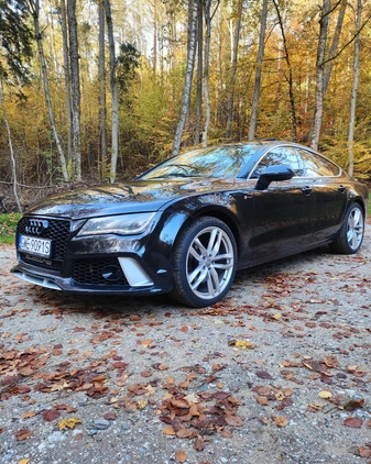 Audi A7 cena 90800 przebieg: 140000, rok produkcji 2012 z Stąporków małe 326